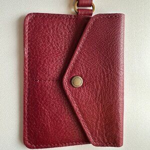 Portland Leather Flamenco Passport Wristlet